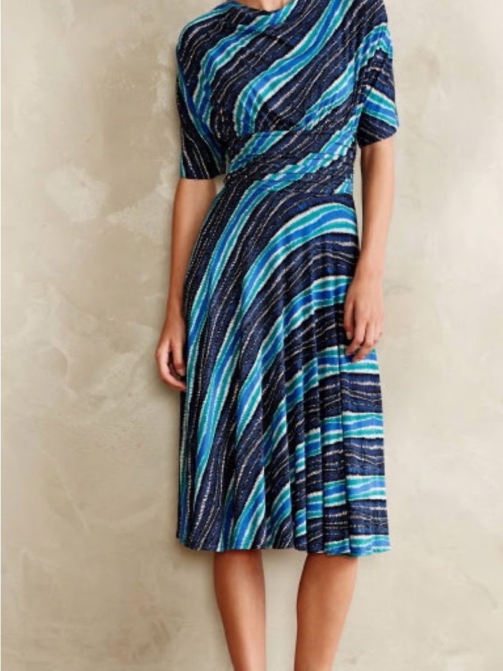 Anthropologie Plenty by Tracy Reese Wintertide Midi Dress